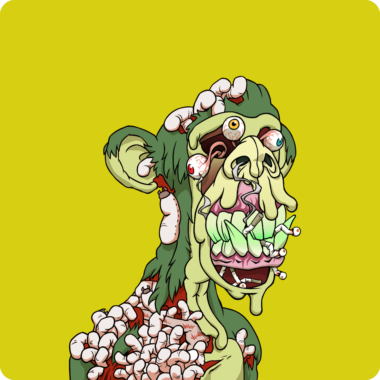 Yuga Labs - Mutant Ape Yacht Club - NFT # 24109