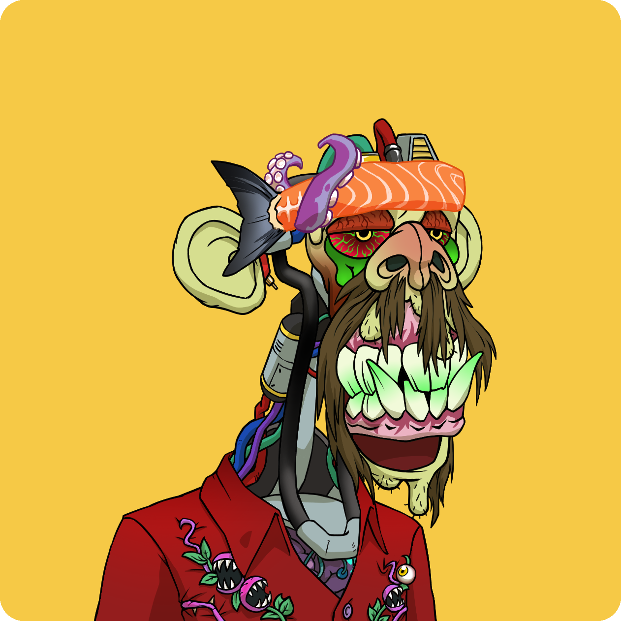 Yuga Labs - Mutant Ape Yacht Club - NFT # 28207