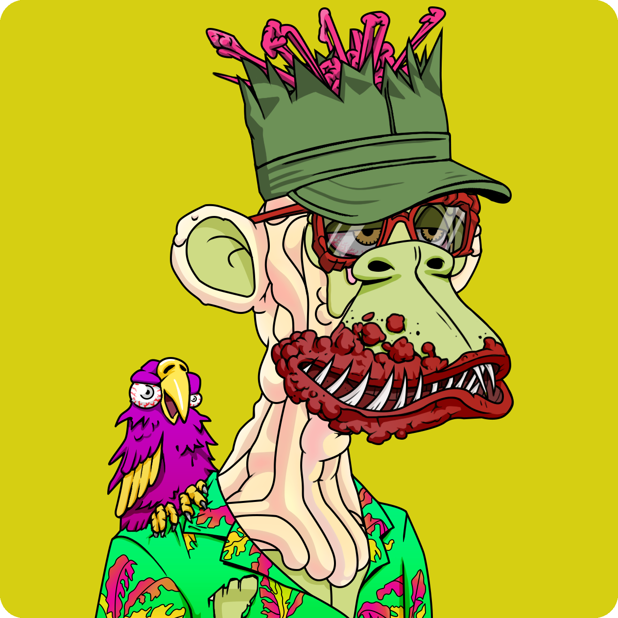 Yuga Labs - Mutant Ape Yacht Club - NFT # 14400