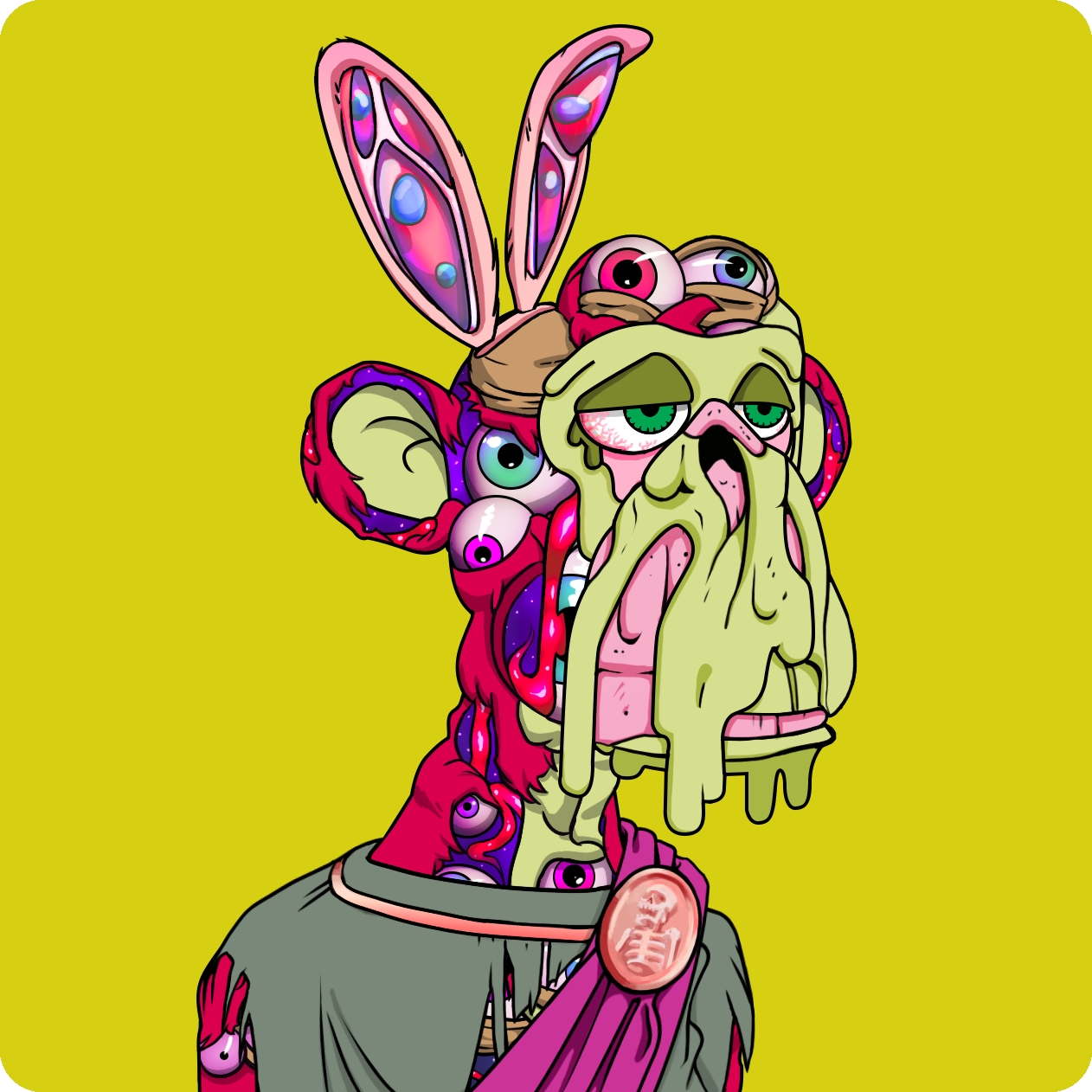 Yuga Labs - Mutant Ape Yacht Club - NFT # 16