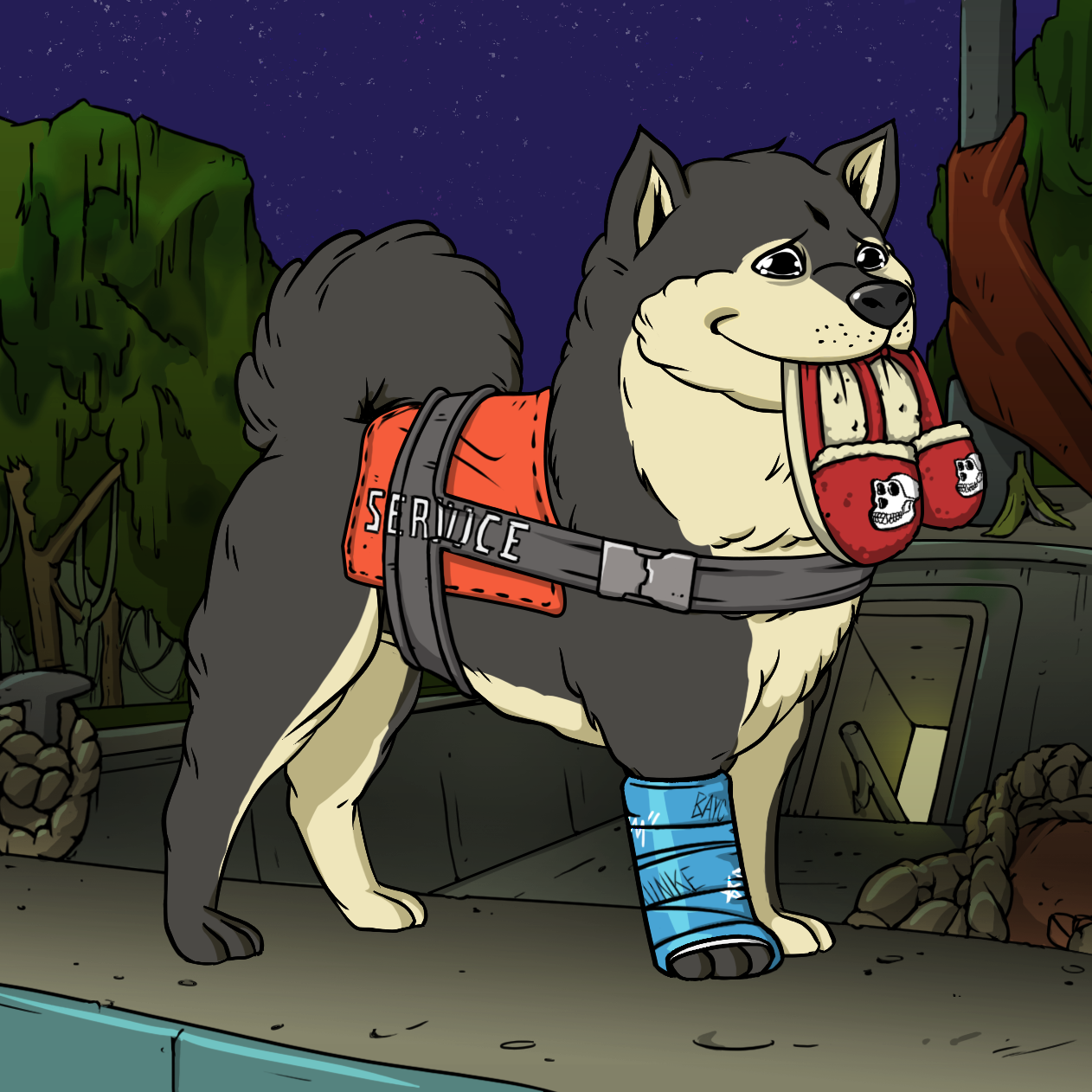 Yuga Labs - Bored Ape Kennel Club - NFT # 8613