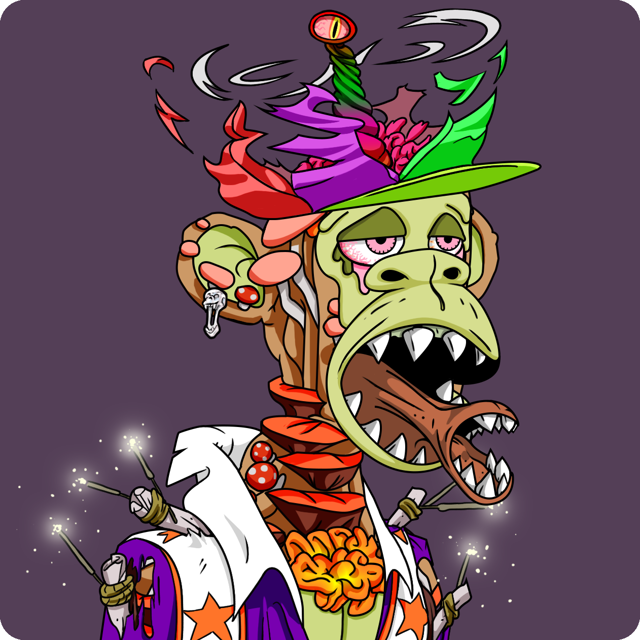 Yuga Labs - Mutant Ape Yacht Club - NFT # 19390