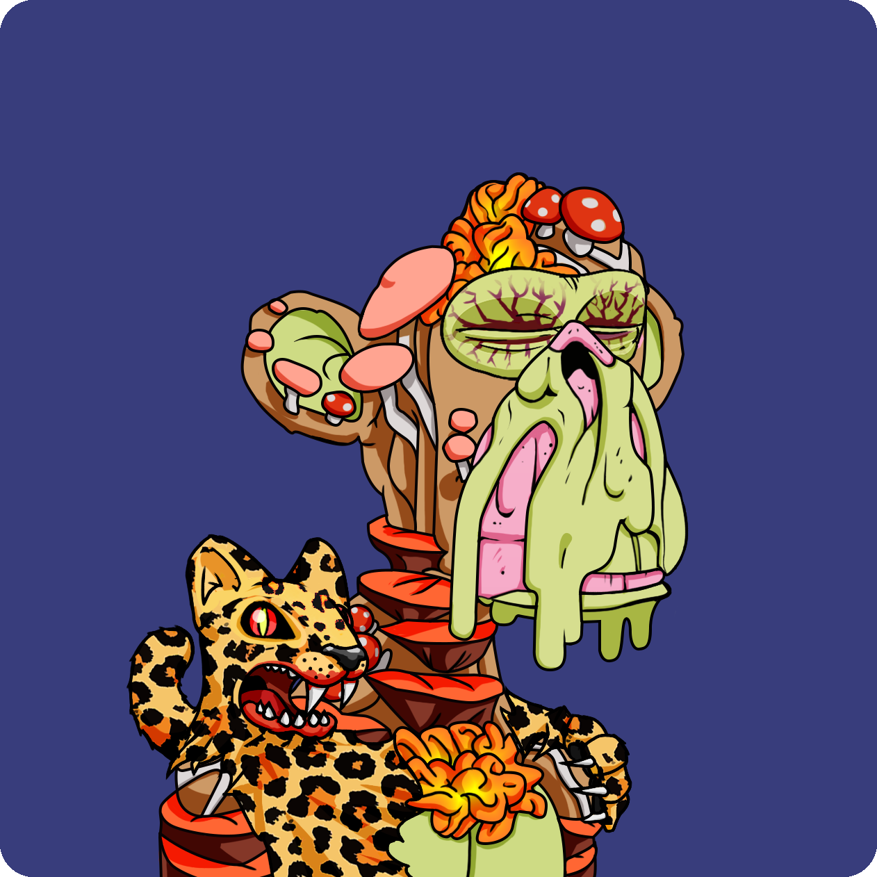 Yuga Labs - Mutant Ape Yacht Club - NFT # 2423