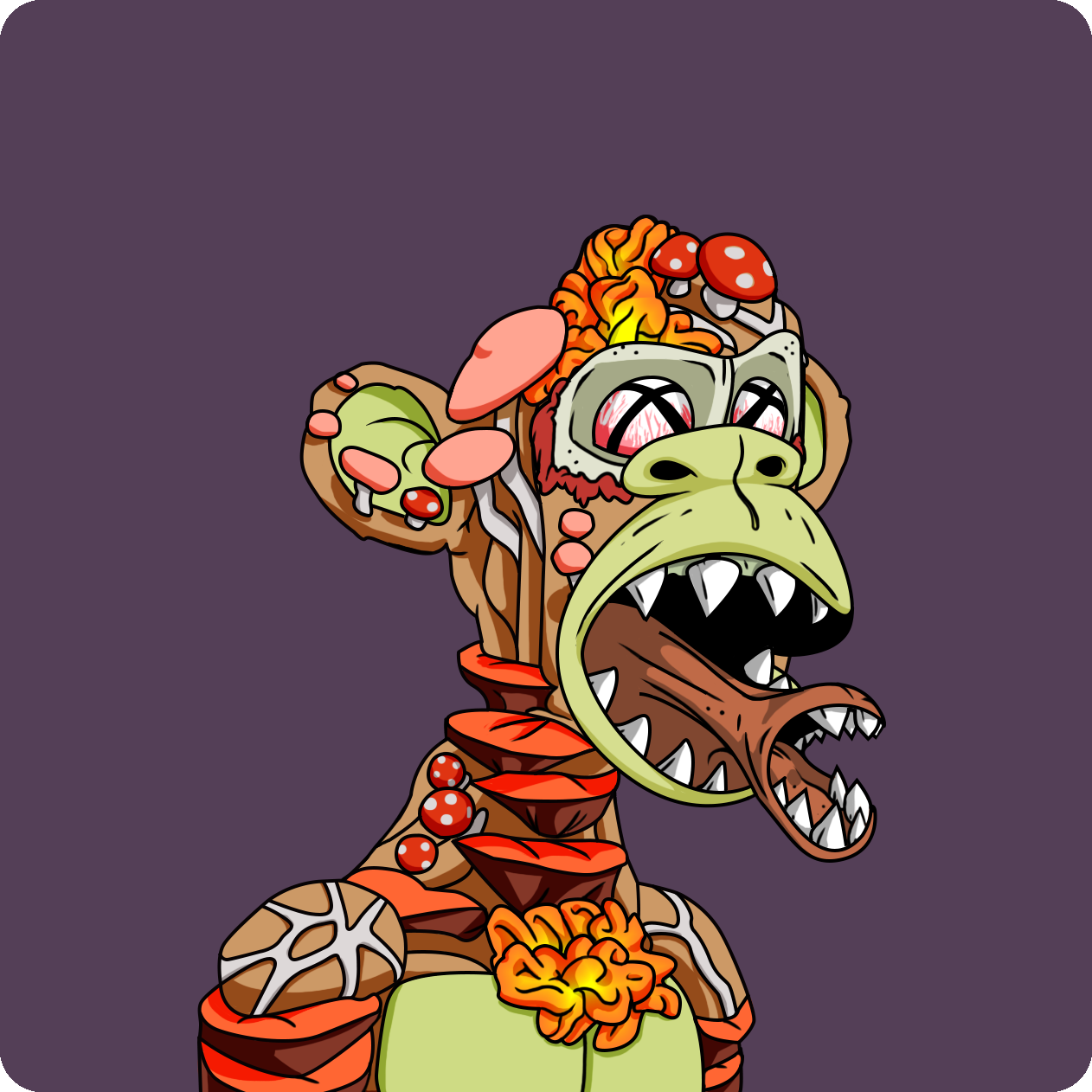 Yuga Labs - Mutant Ape Yacht Club - NFT # 5062