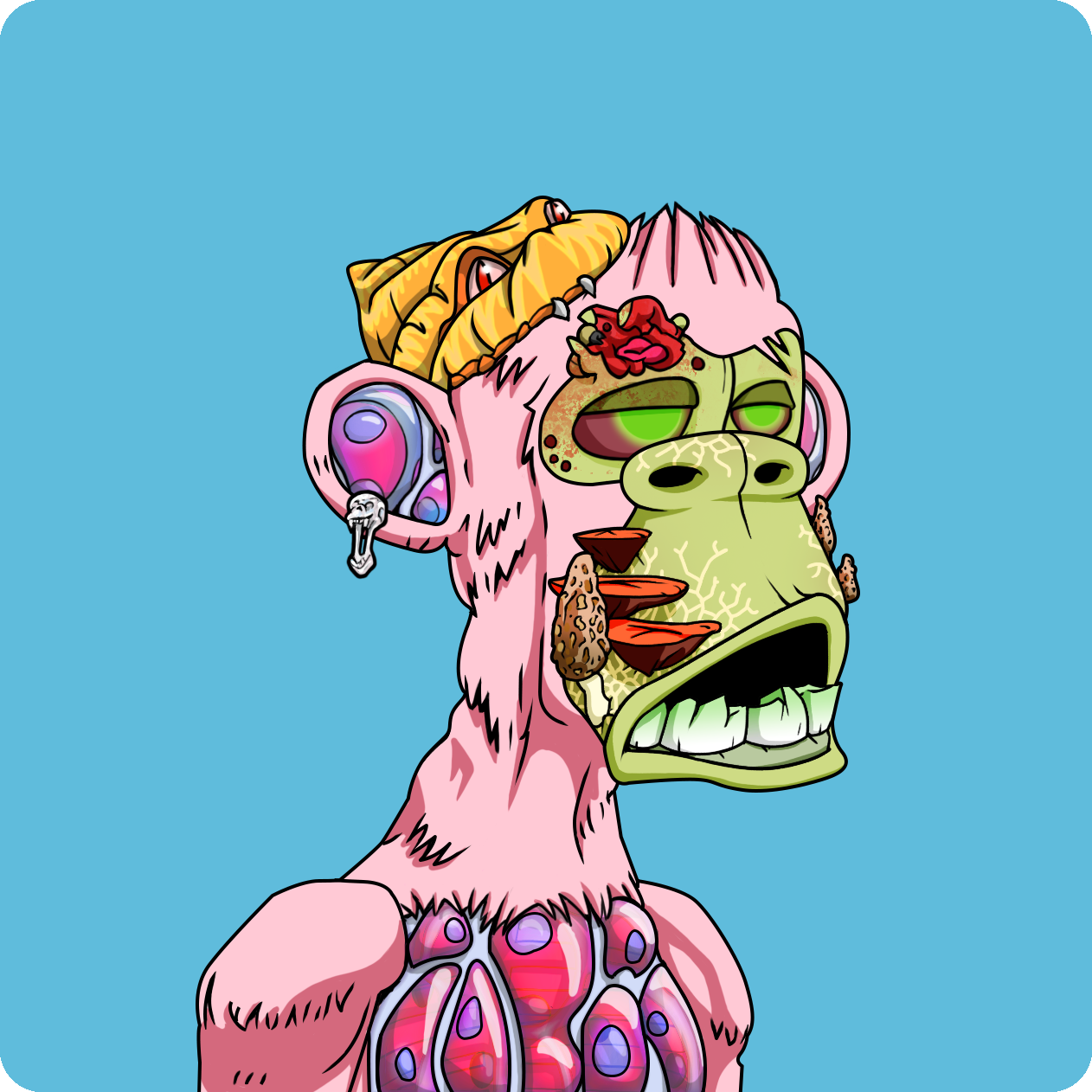 Yuga Labs - Mutant Ape Yacht Club - NFT # 14342