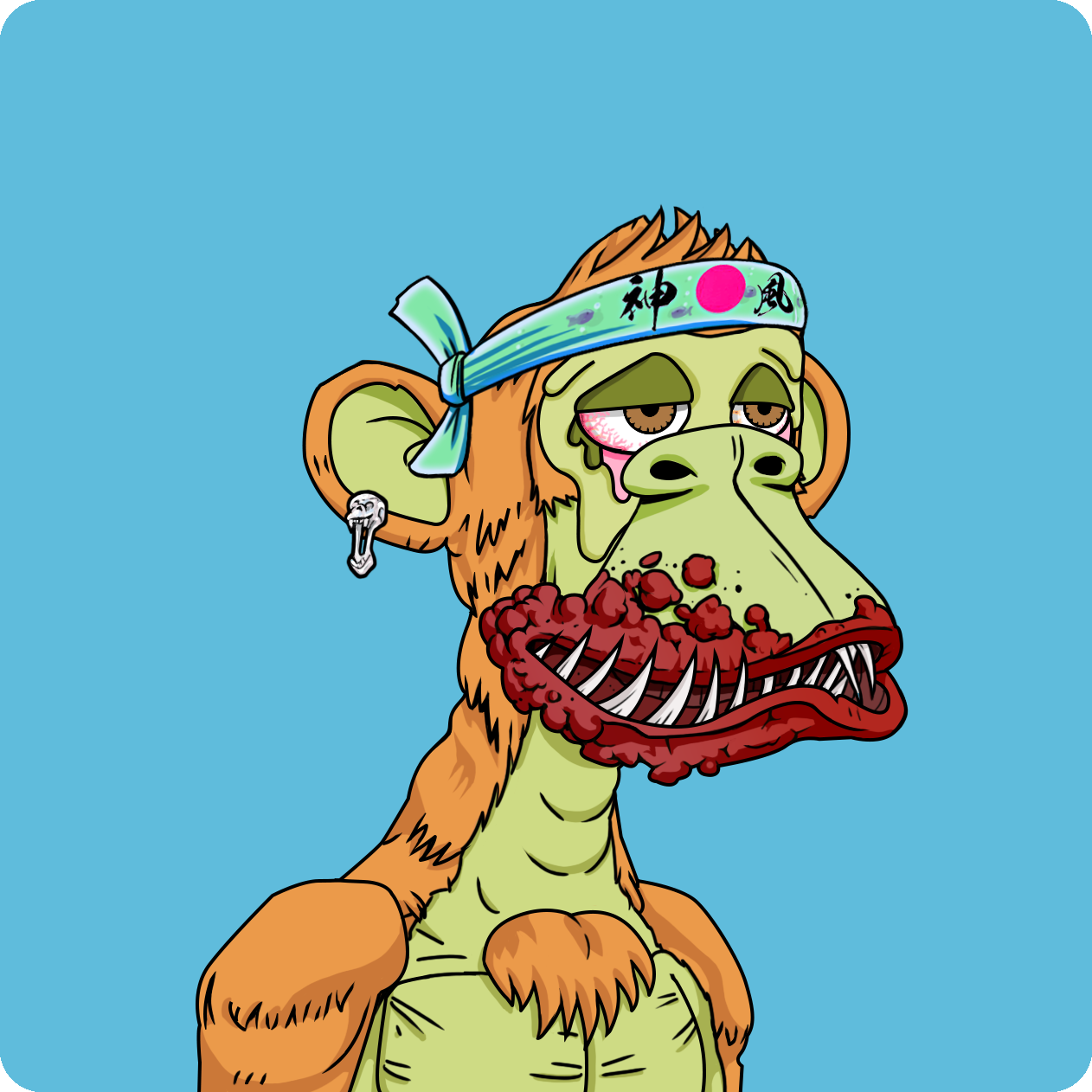 Yuga Labs - Mutant Ape Yacht Club - NFT # 5668