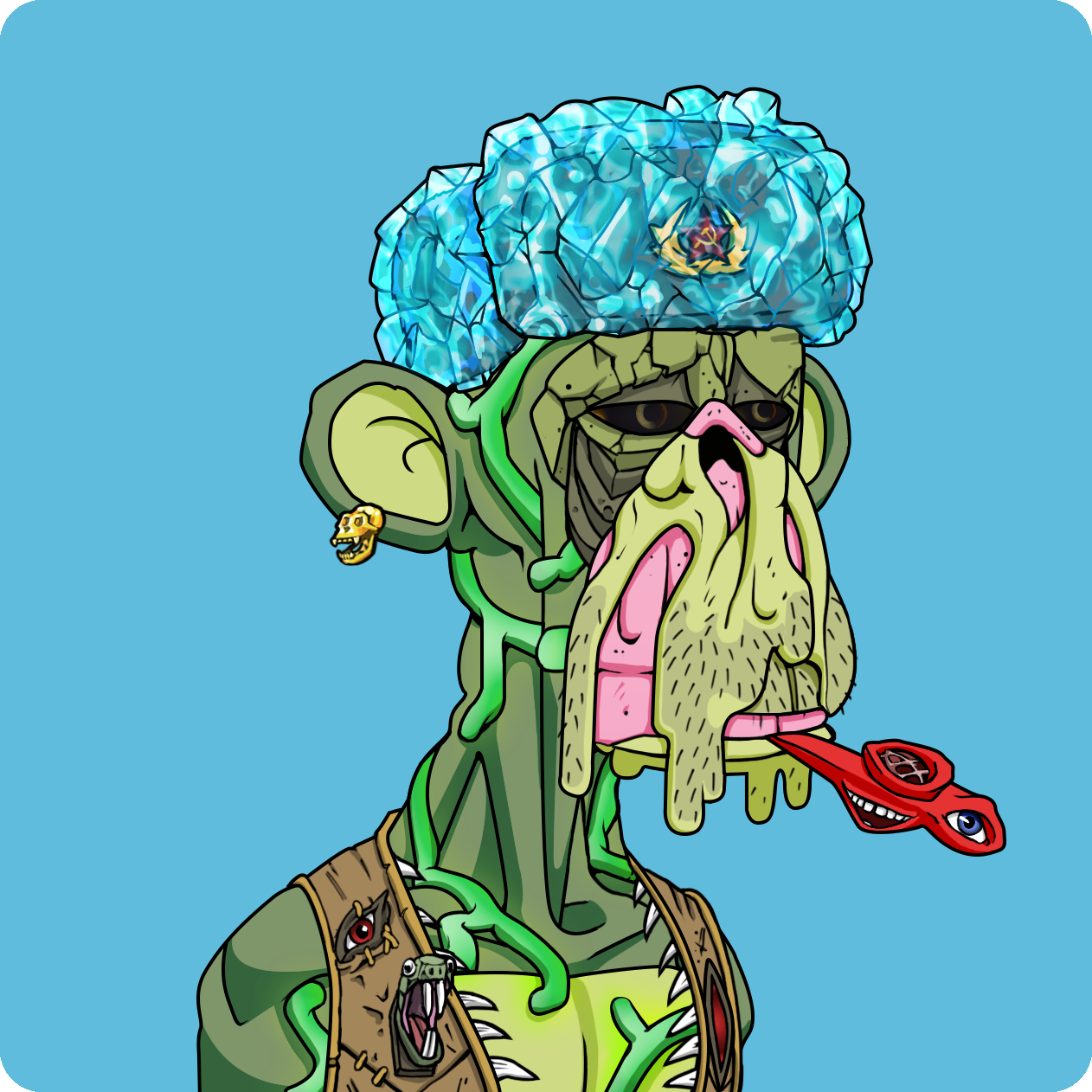 Yuga Labs - Mutant Ape Yacht Club - NFT # 6954