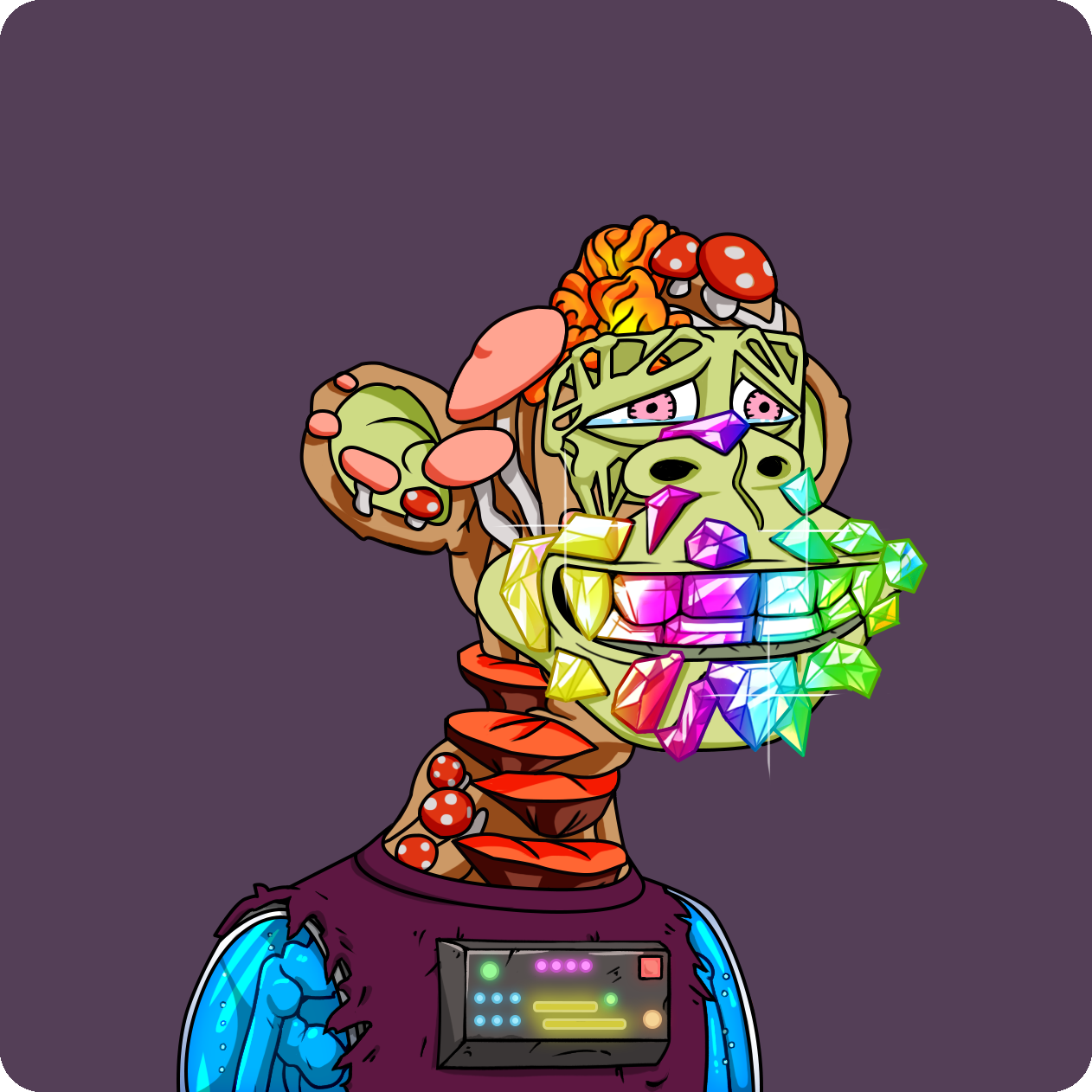 Yuga Labs - Mutant Ape Yacht Club - NFT # 4092