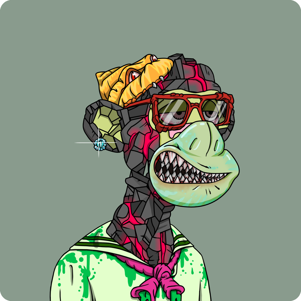 Yuga Labs - Mutant Ape Yacht Club - NFT # 5932