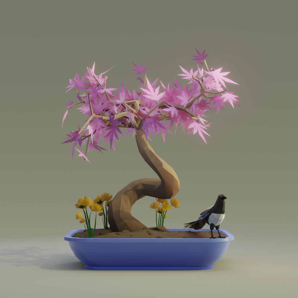 ZENFT Garden Society - Bonsai - Bonsai #8505 - NFT # 8505