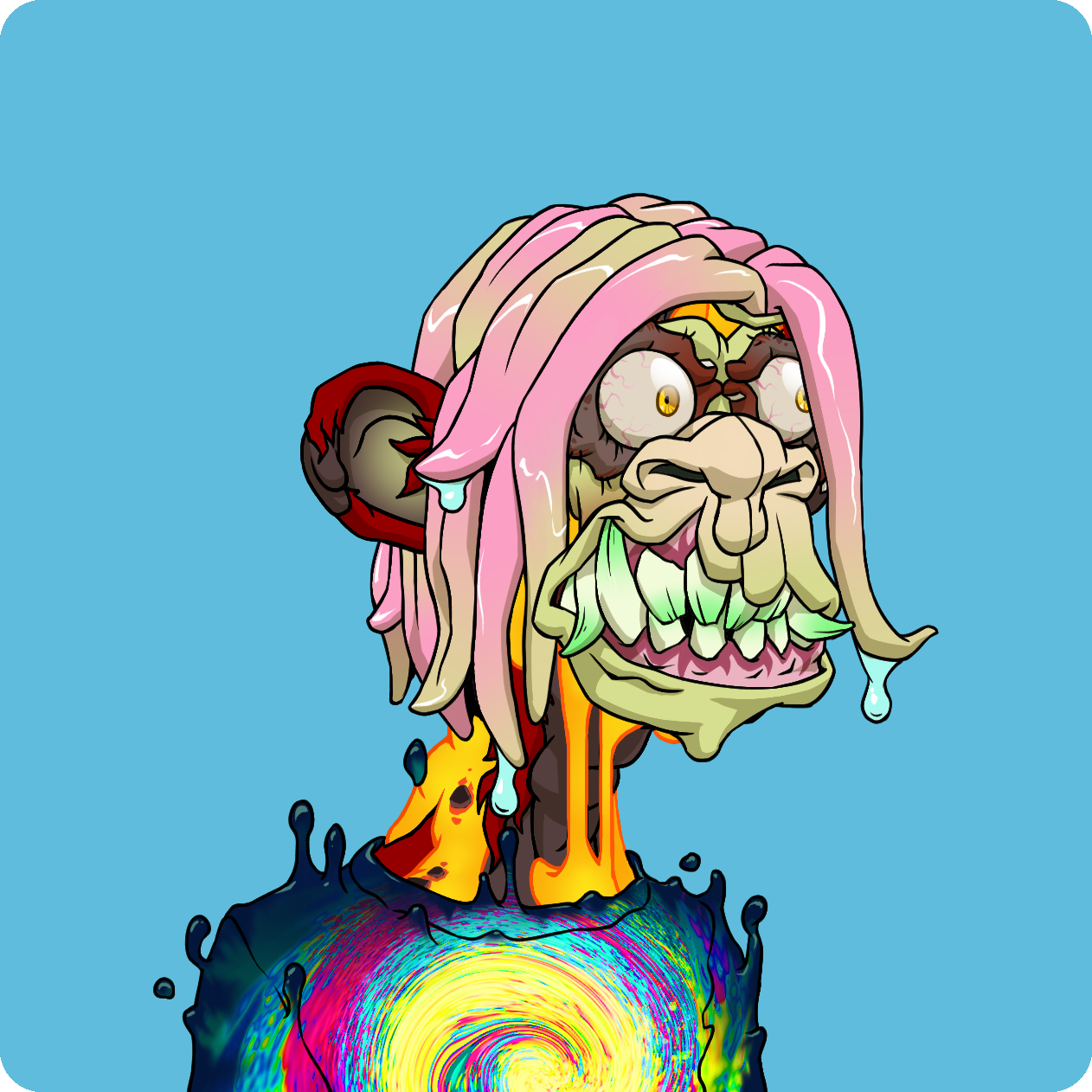 Yuga Labs - Mutant Ape Yacht Club - NFT # 3007