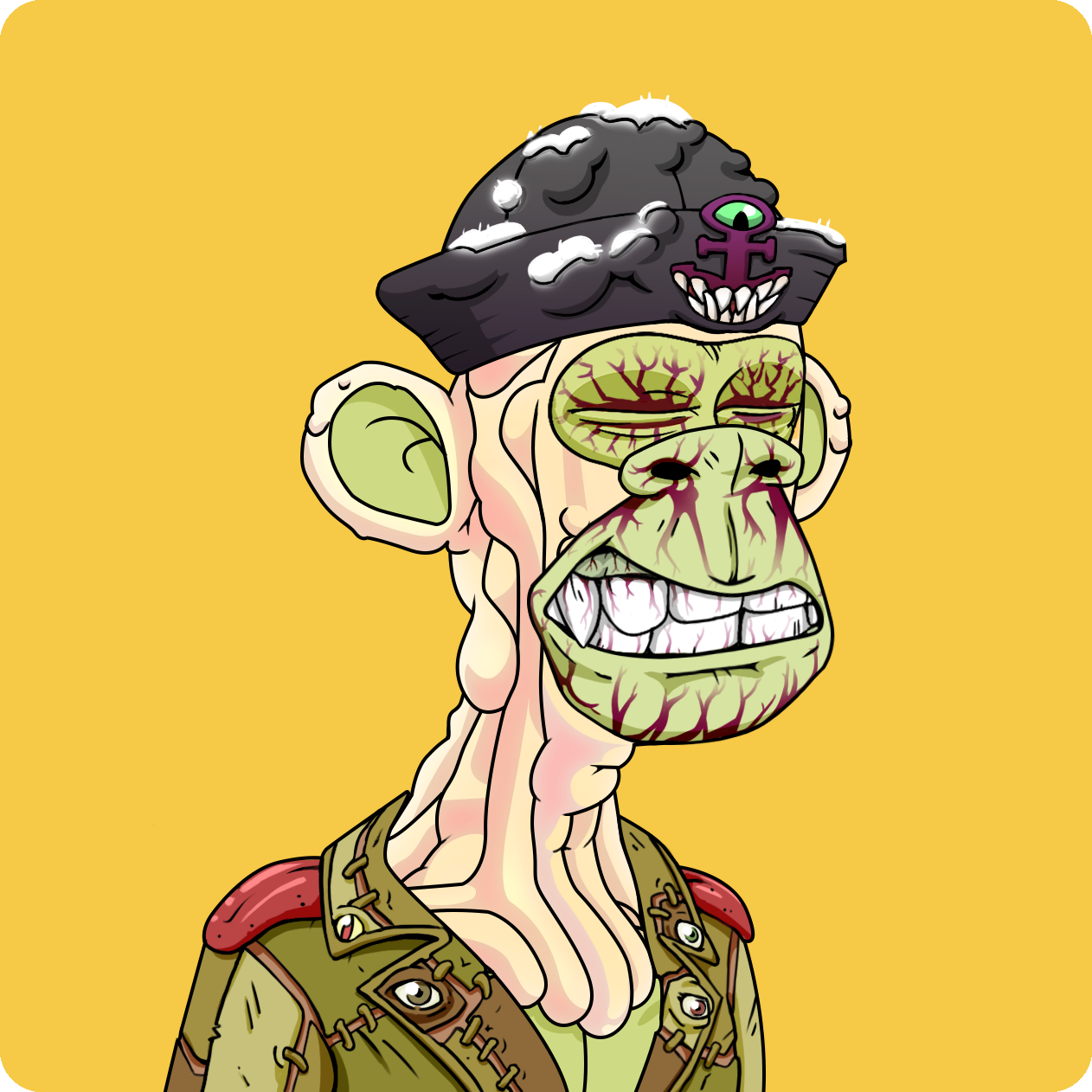 Yuga Labs - Mutant Ape Yacht Club - NFT # 19106