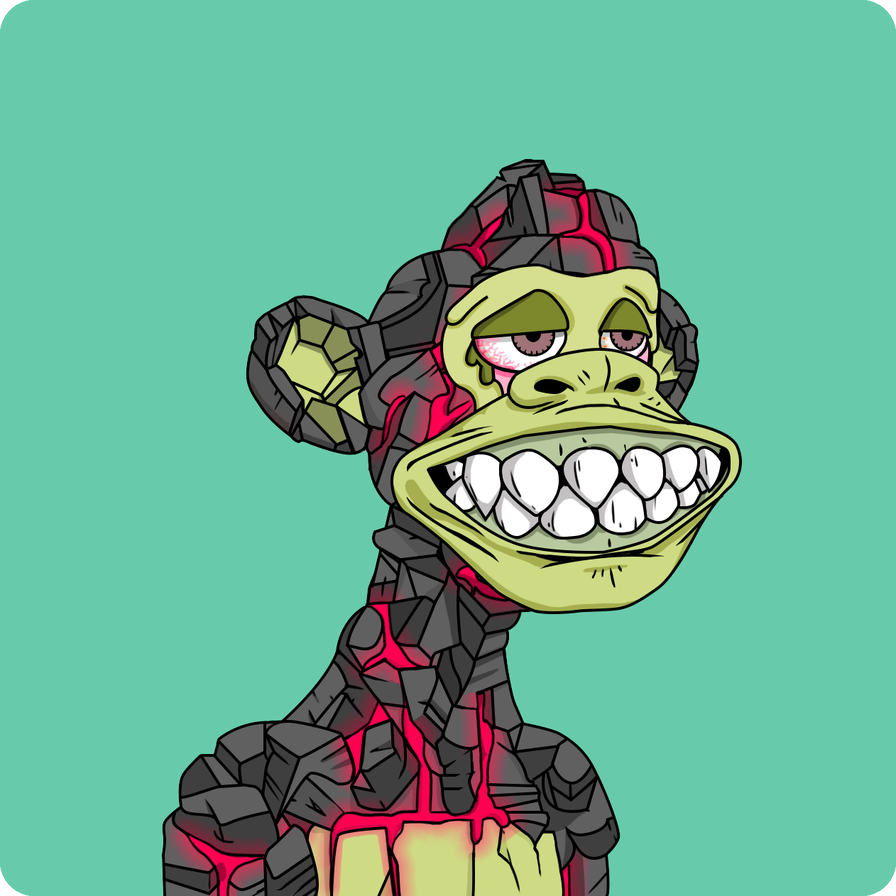 Yuga Labs - Mutant Ape Yacht Club - NFT # 15014