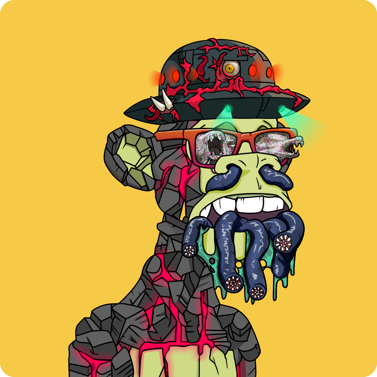 Yuga Labs - Mutant Ape Yacht Club - NFT # 5818