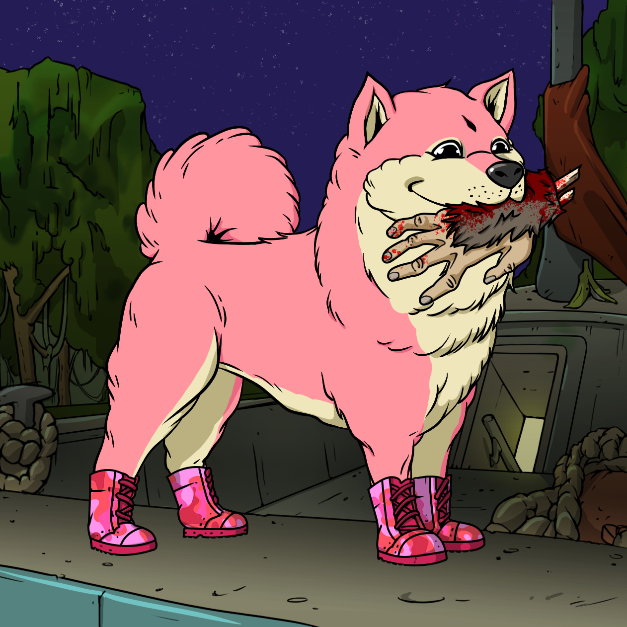 Yuga Labs - Bored Ape Kennel Club - NFT # 7186