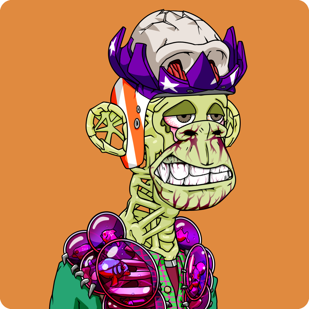 Yuga Labs - Mutant Ape Yacht Club - NFT # 10438