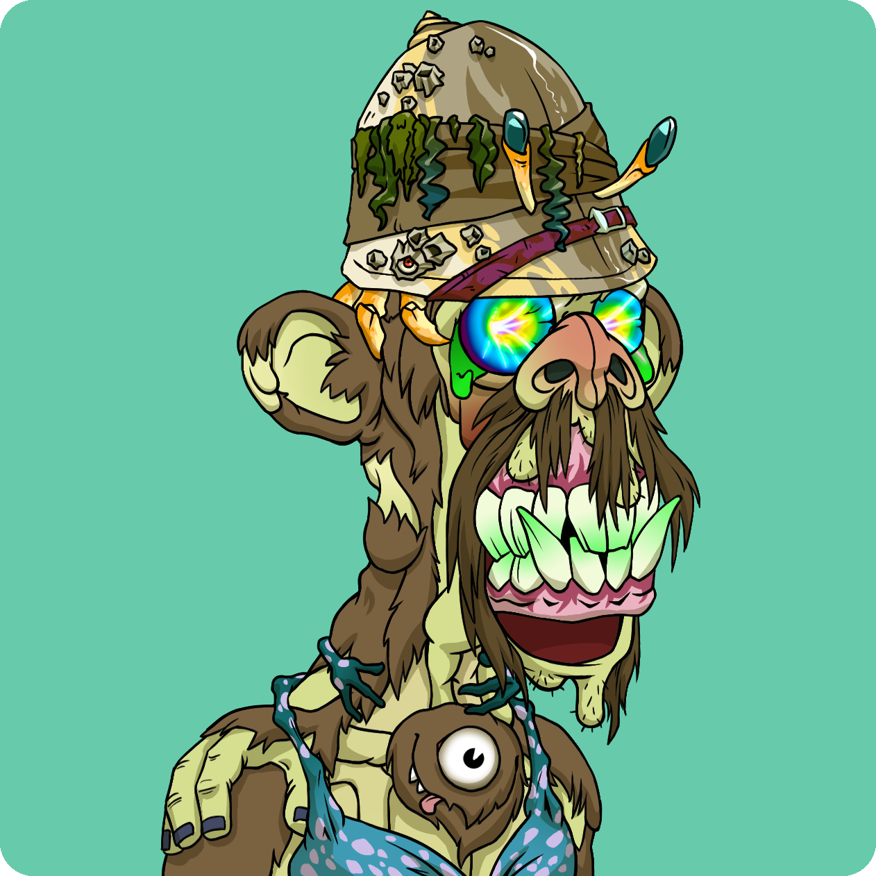 Yuga Labs - Mutant Ape Yacht Club - NFT # 5192