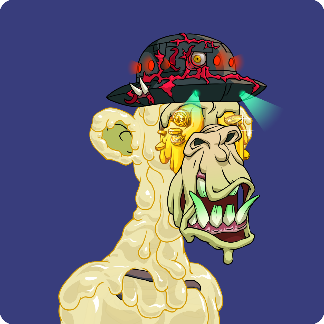 Yuga Labs - Mutant Ape Yacht Club - NFT # 1256