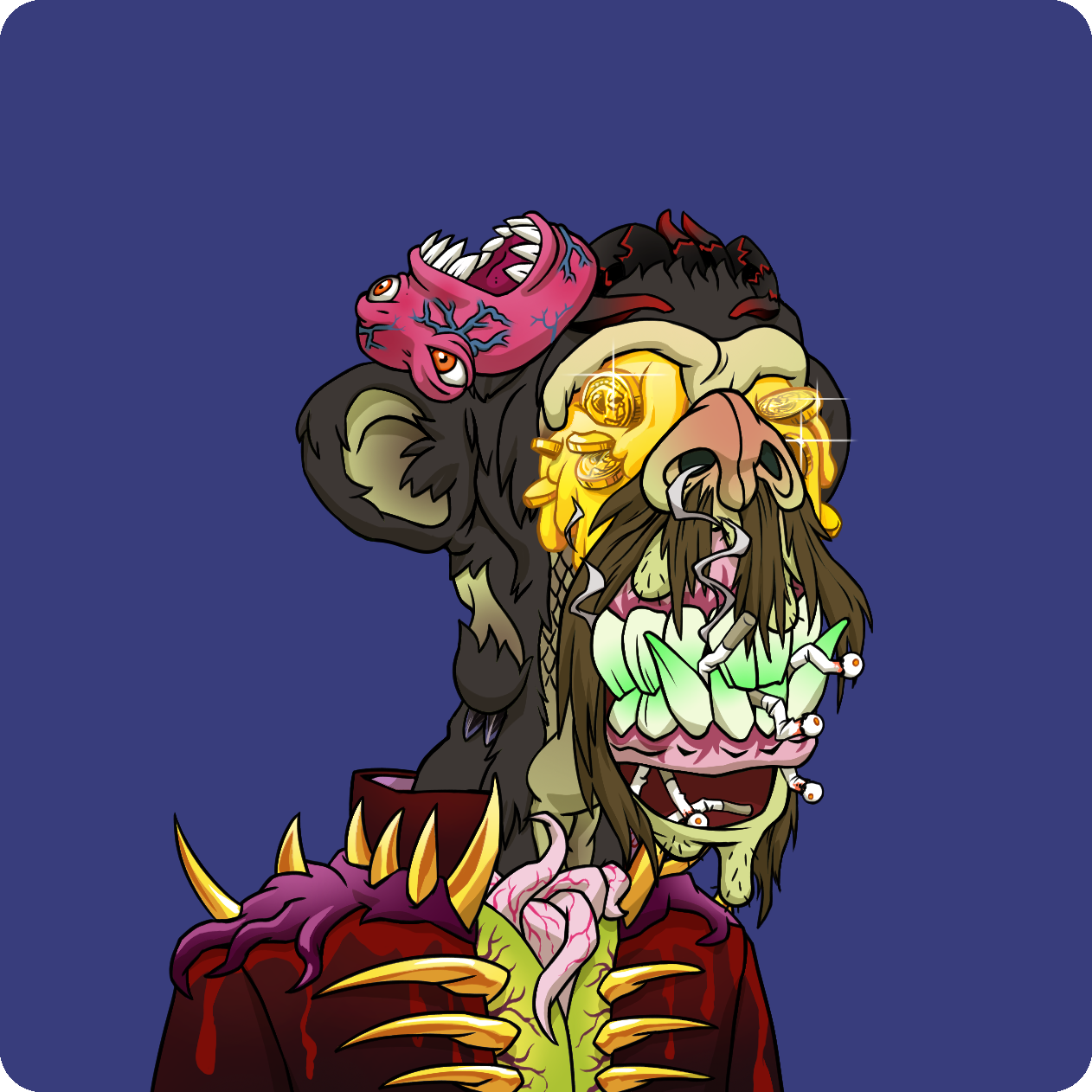 Yuga Labs - Mutant Ape Yacht Club - NFT # 27563