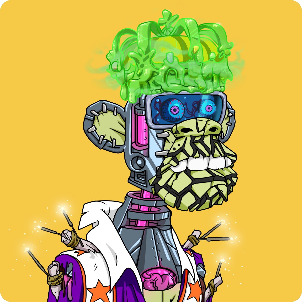 Yuga Labs - Mutant Ape Yacht Club - NFT # 11598