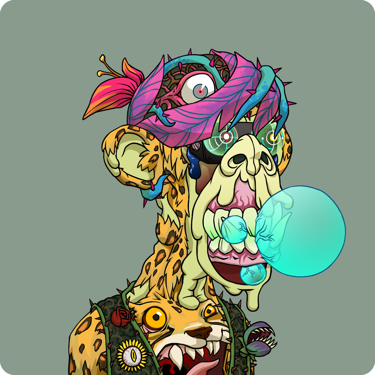 Yuga Labs - Mutant Ape Yacht Club - NFT # 9743