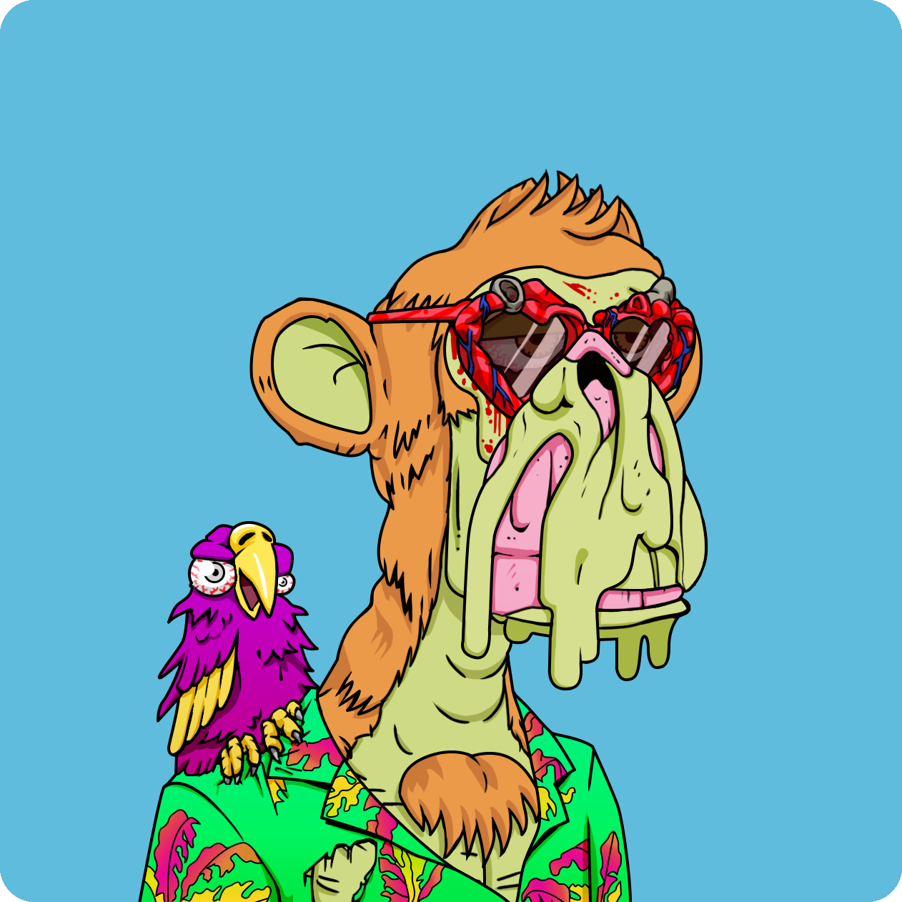 Yuga Labs - Mutant Ape Yacht Club - NFT # 2312