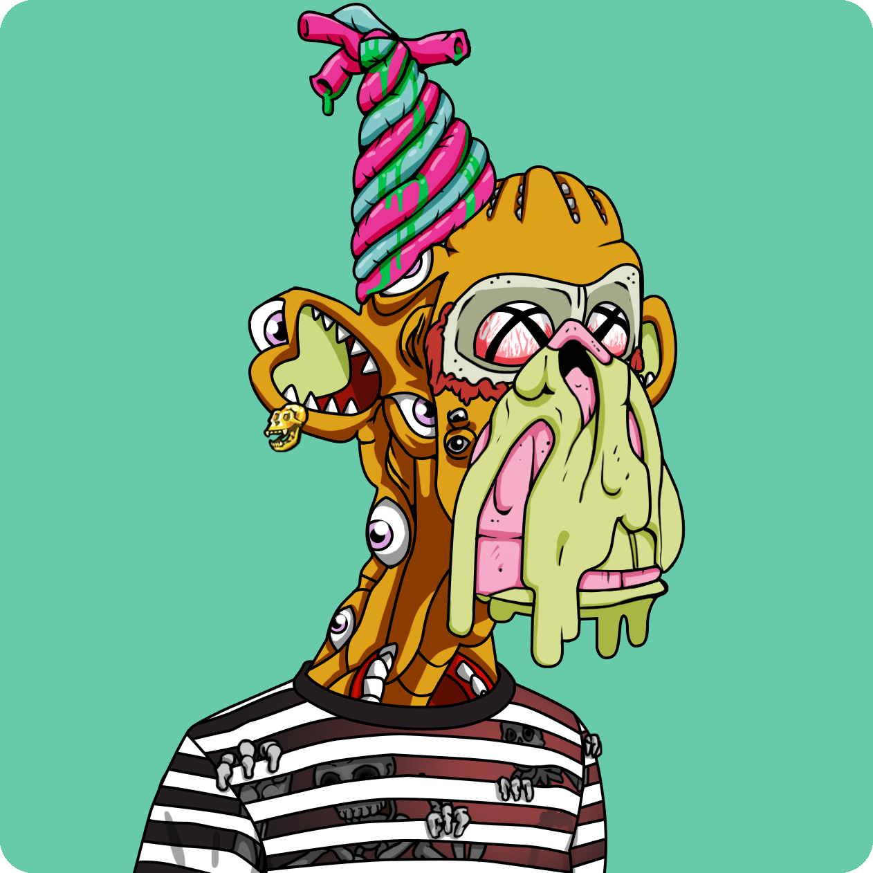 Yuga Labs - Mutant Ape Yacht Club - NFT # 378