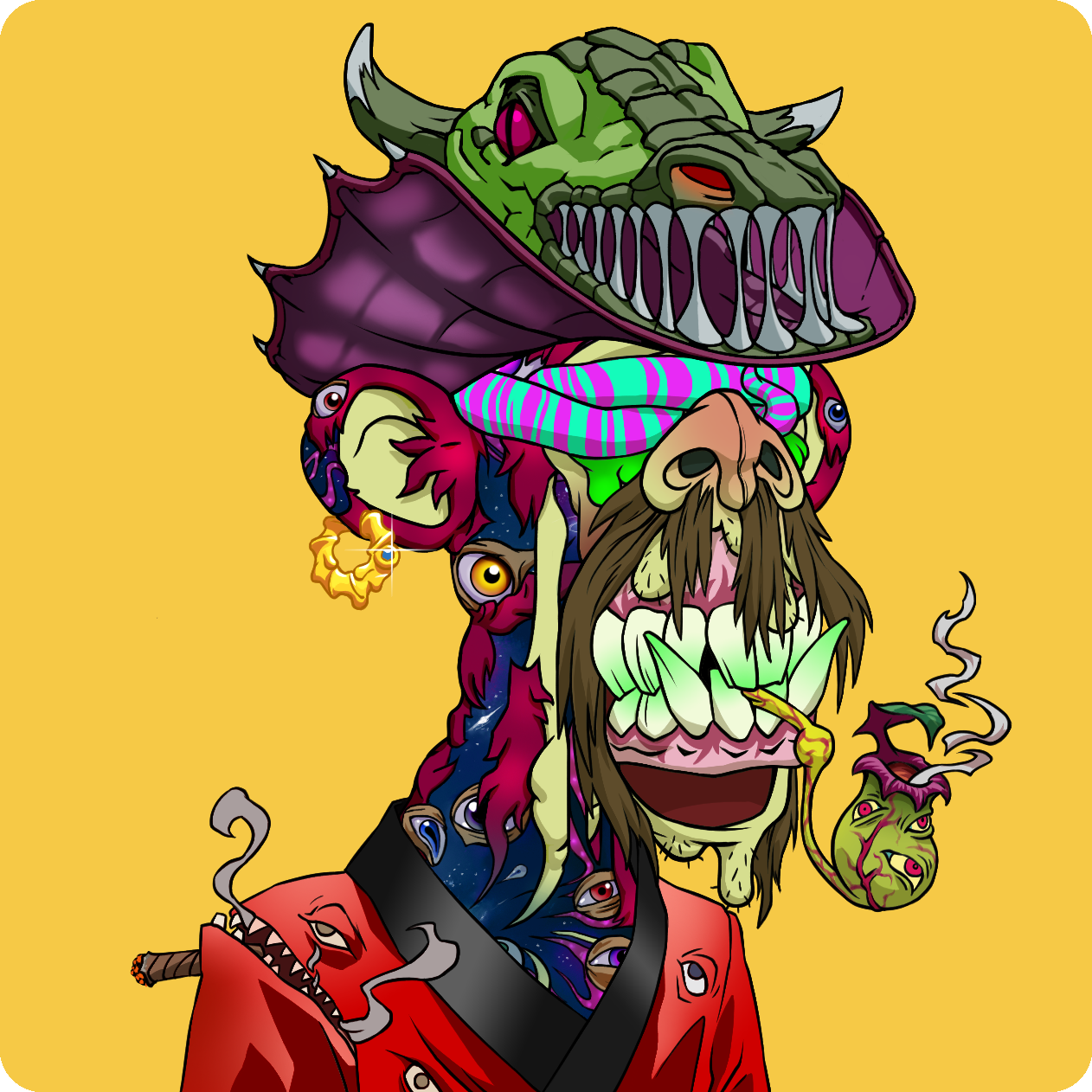 Yuga Labs - Mutant Ape Yacht Club - NFT # 3115