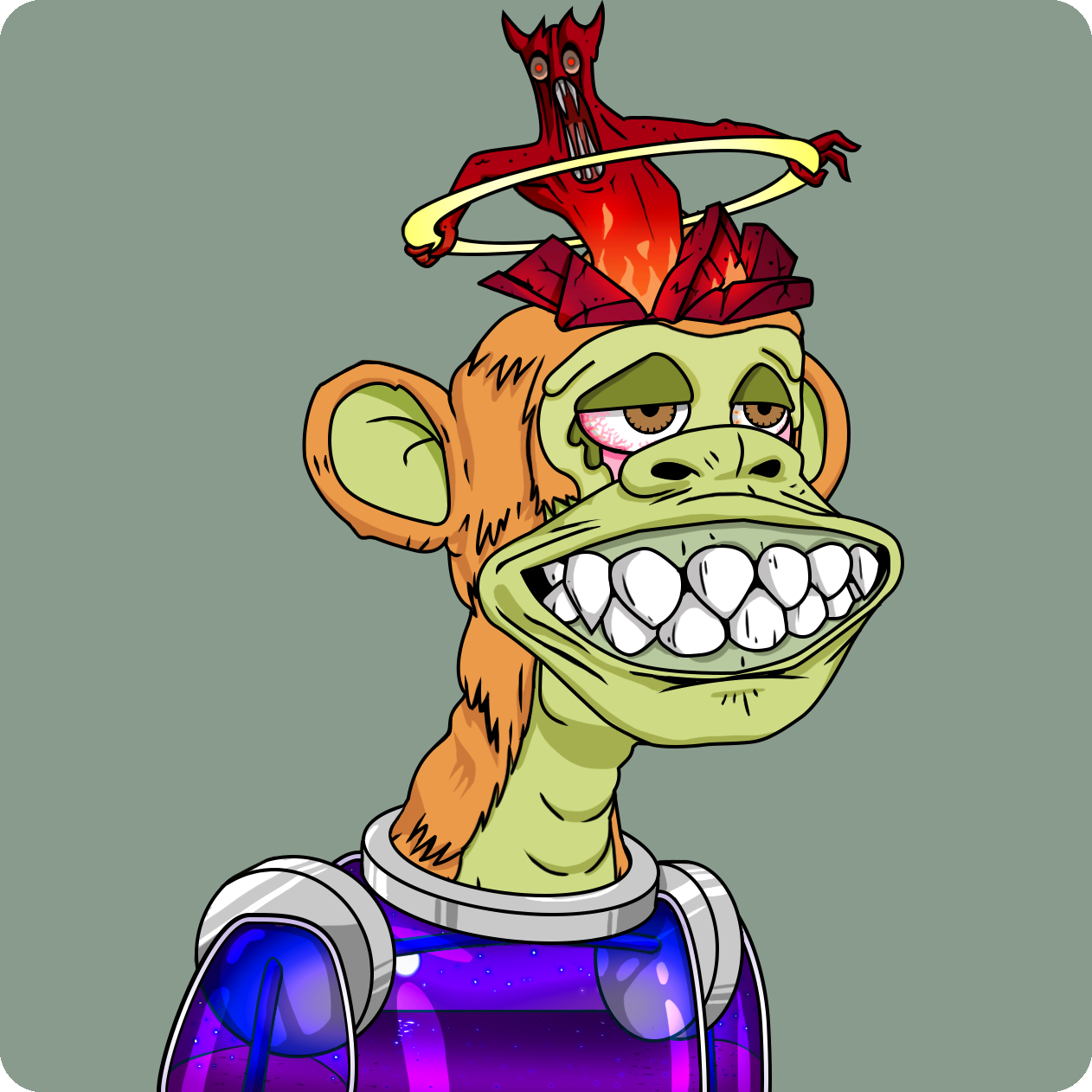 Yuga Labs - Mutant Ape Yacht Club - NFT # 16466