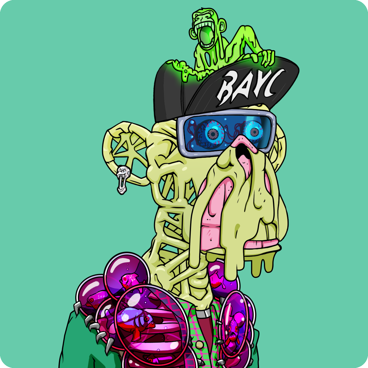 Yuga Labs - Mutant Ape Yacht Club - NFT # 15824