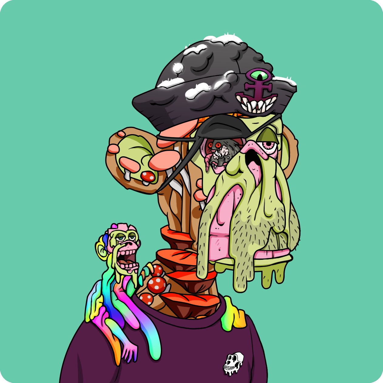 Yuga Labs - Mutant Ape Yacht Club - NFT # 5140