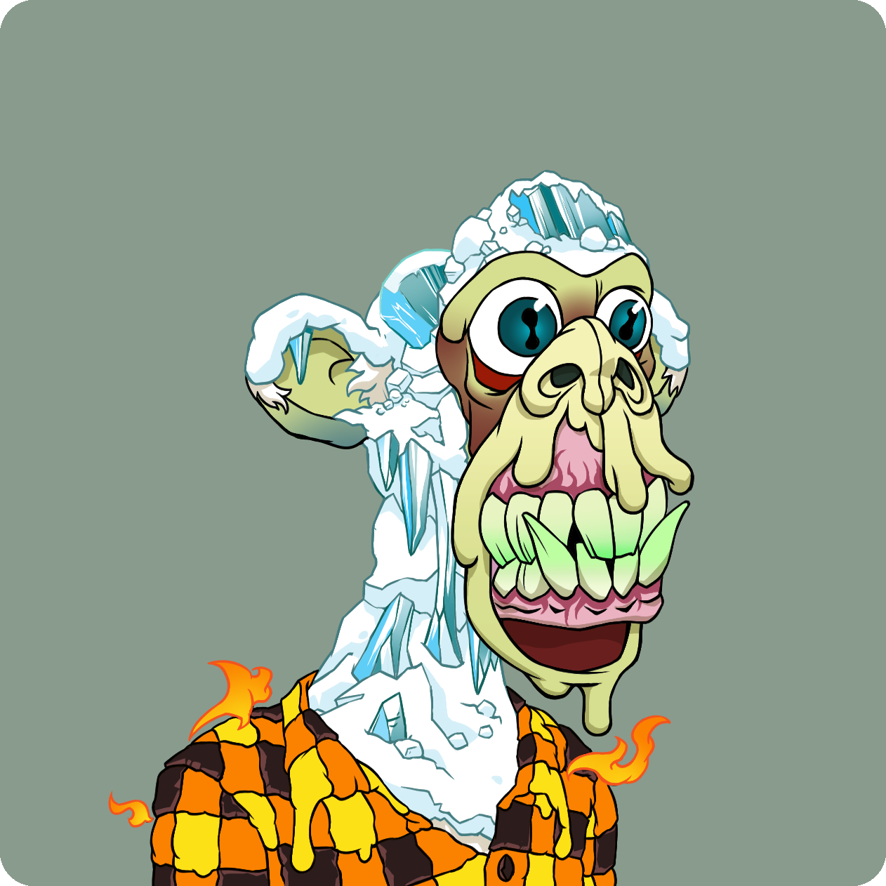 Yuga Labs - Mutant Ape Yacht Club - NFT # 9507