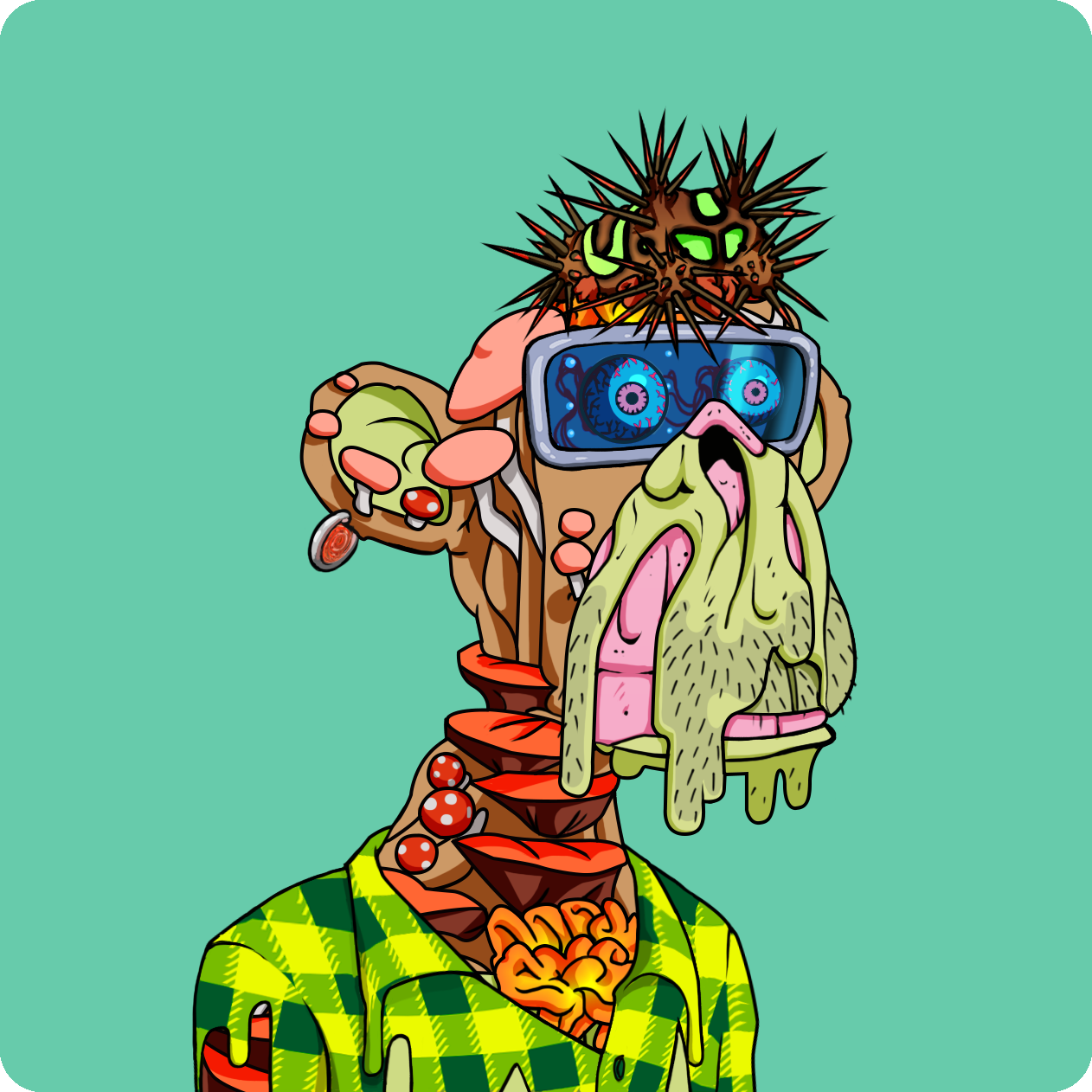 Yuga Labs - Mutant Ape Yacht Club - NFT # 20980