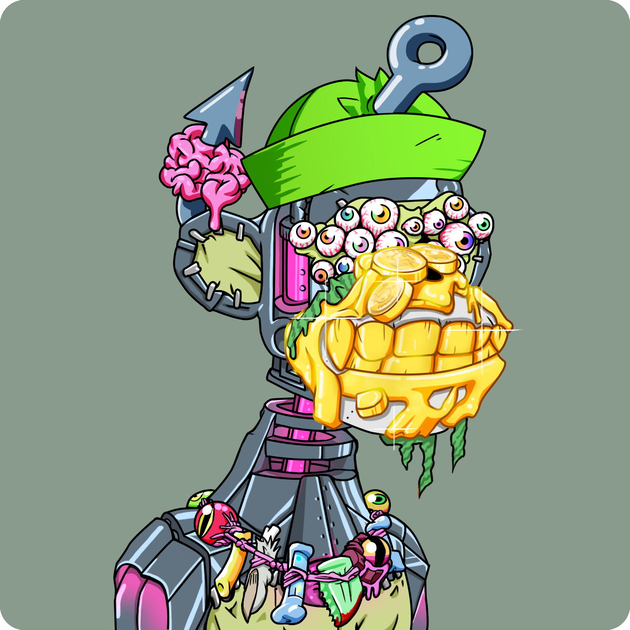 Yuga Labs - Mutant Ape Yacht Club - NFT # 7951