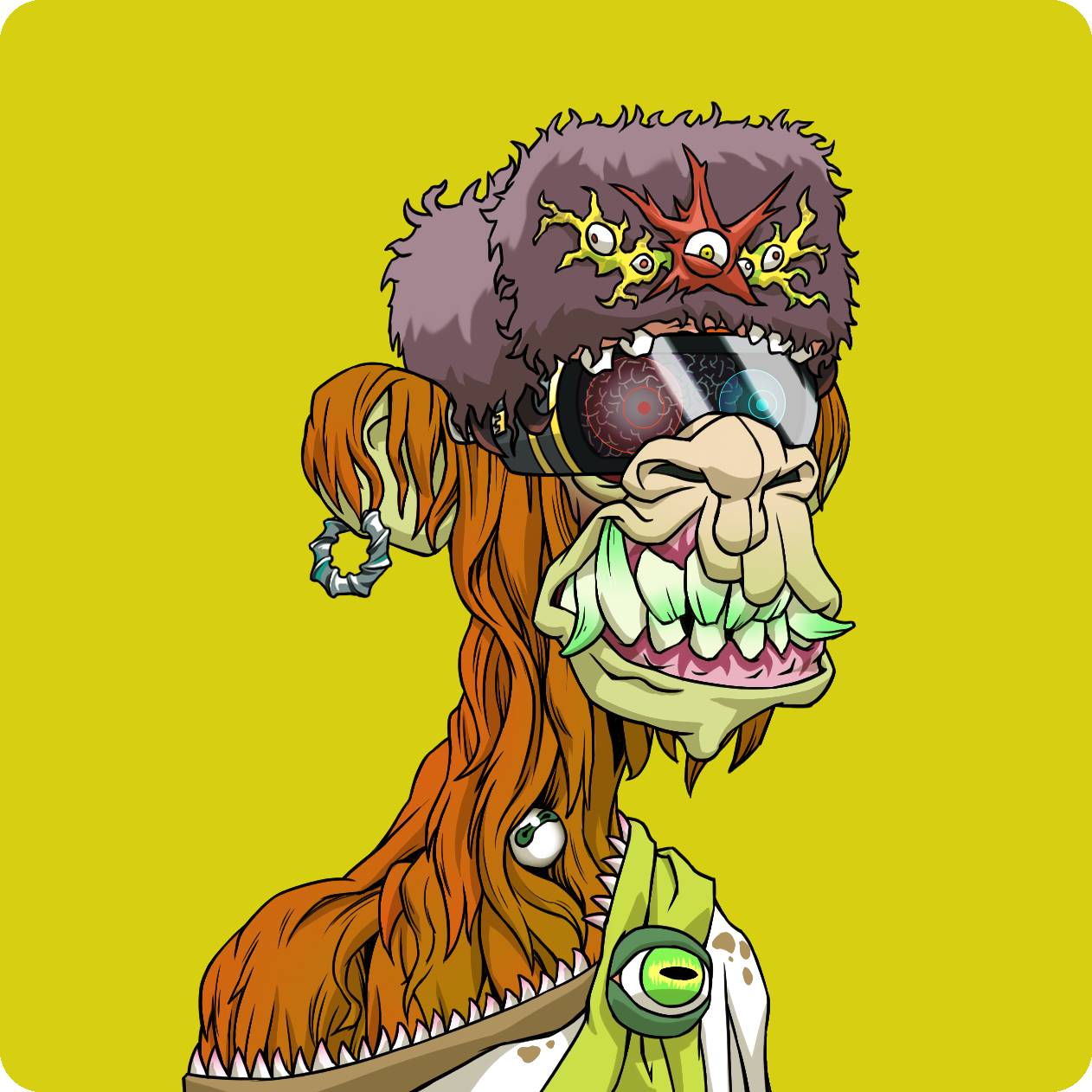 Yuga Labs - Mutant Ape Yacht Club - NFT # 15599