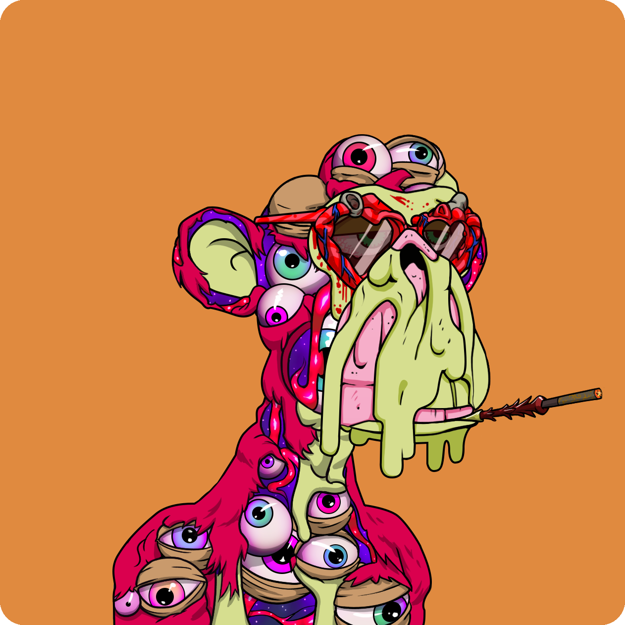 Yuga Labs - Mutant Ape Yacht Club - NFT # 17608