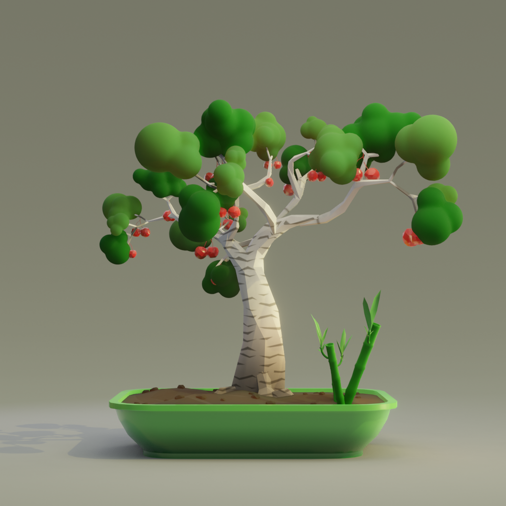 ZENFT Garden Society - Bonsai - Bonsai #8374 - NFT # 8374