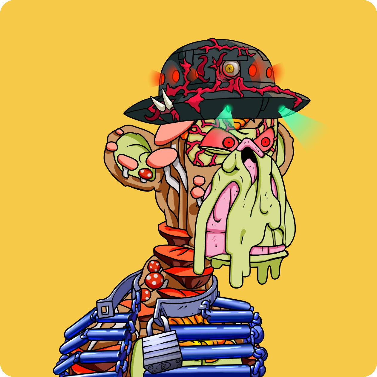 Yuga Labs - Mutant Ape Yacht Club - NFT # 9909