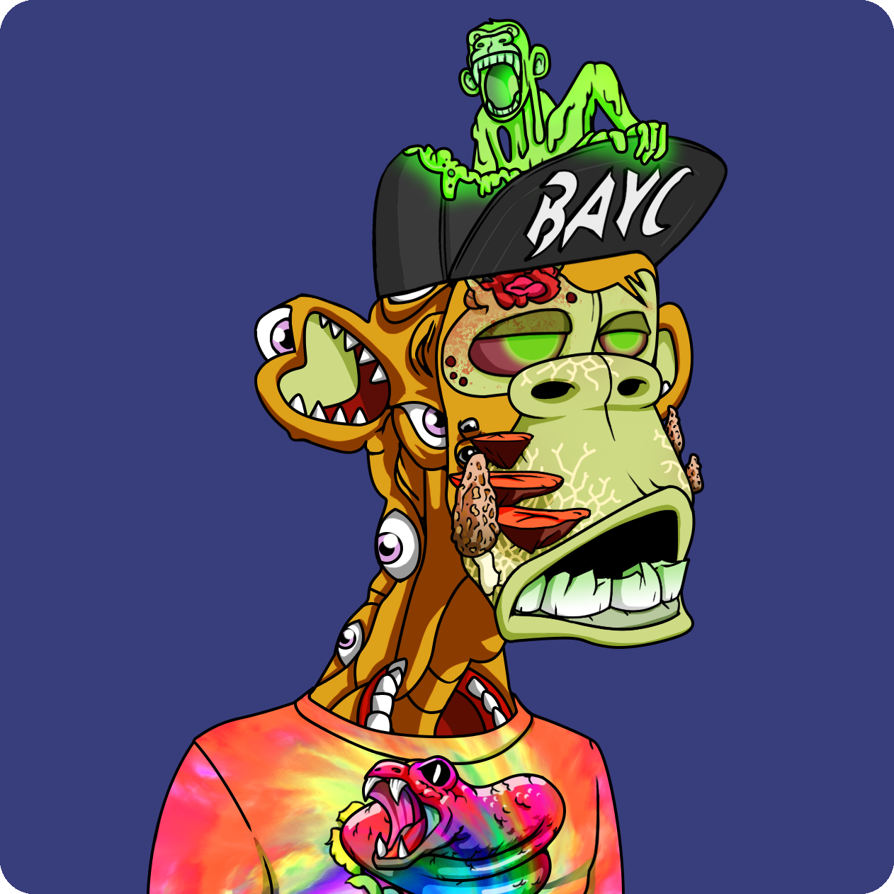 Yuga Labs - Mutant Ape Yacht Club - NFT # 9317