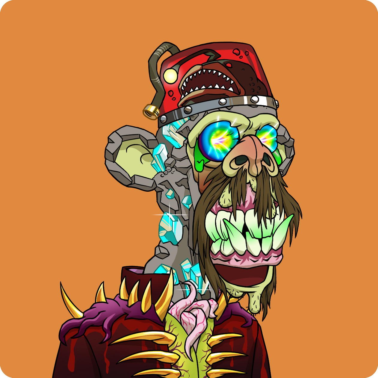 Yuga Labs - Mutant Ape Yacht Club - NFT # 16851