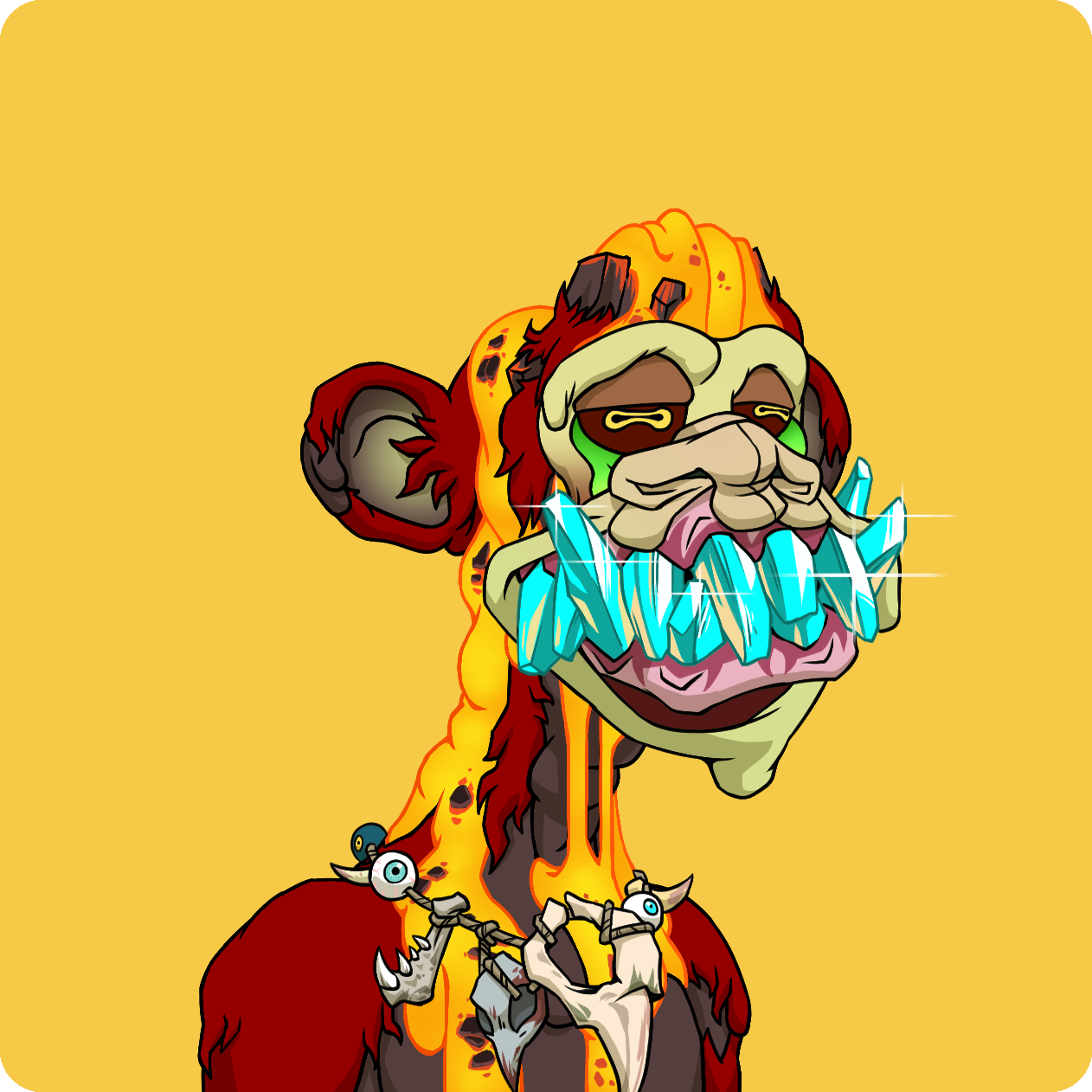 Yuga Labs - Mutant Ape Yacht Club - NFT # 19687