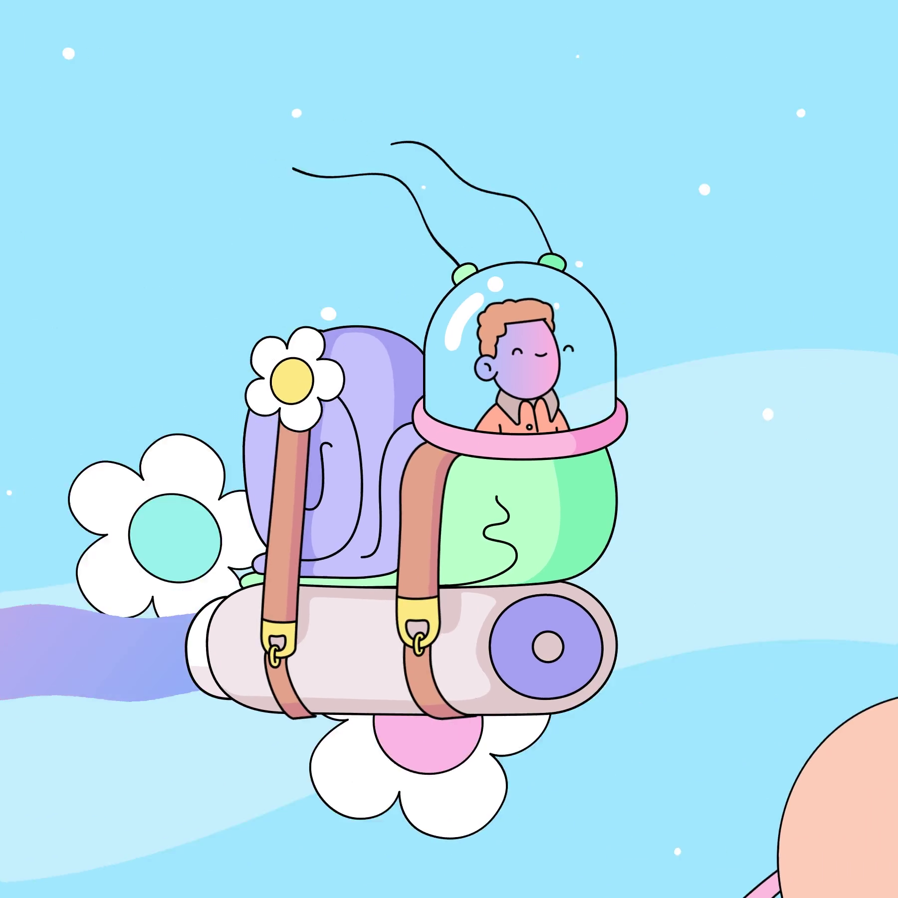 The Doodles Founders - Space Doodles - Space Doodle #362 - NFT # 362