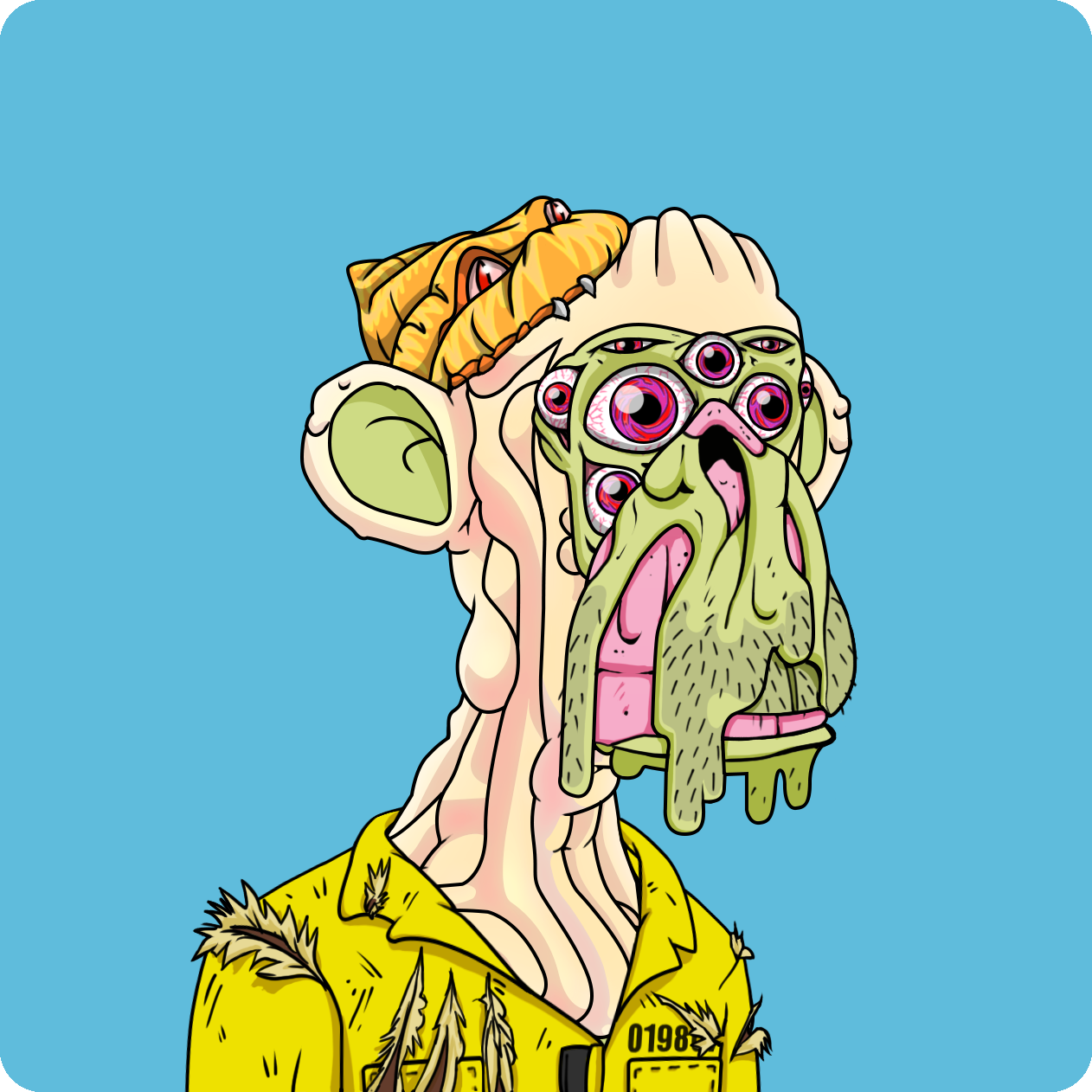 Yuga Labs - Mutant Ape Yacht Club - NFT # 21610