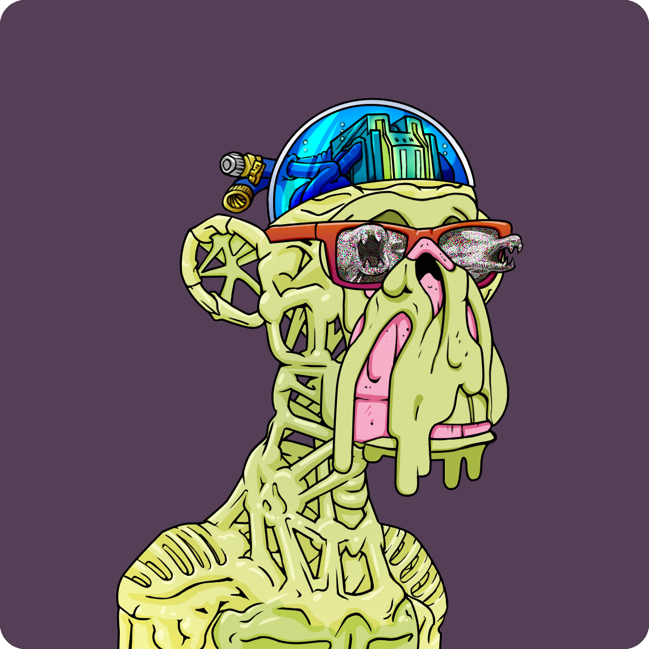 Yuga Labs - Mutant Ape Yacht Club - NFT # 9109