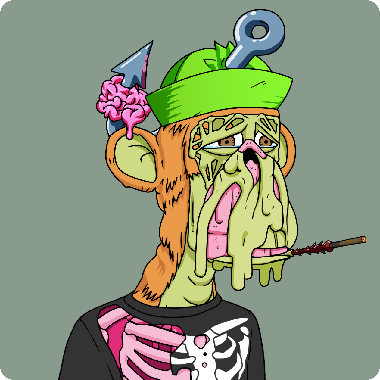 Yuga Labs - Mutant Ape Yacht Club - NFT # 5258