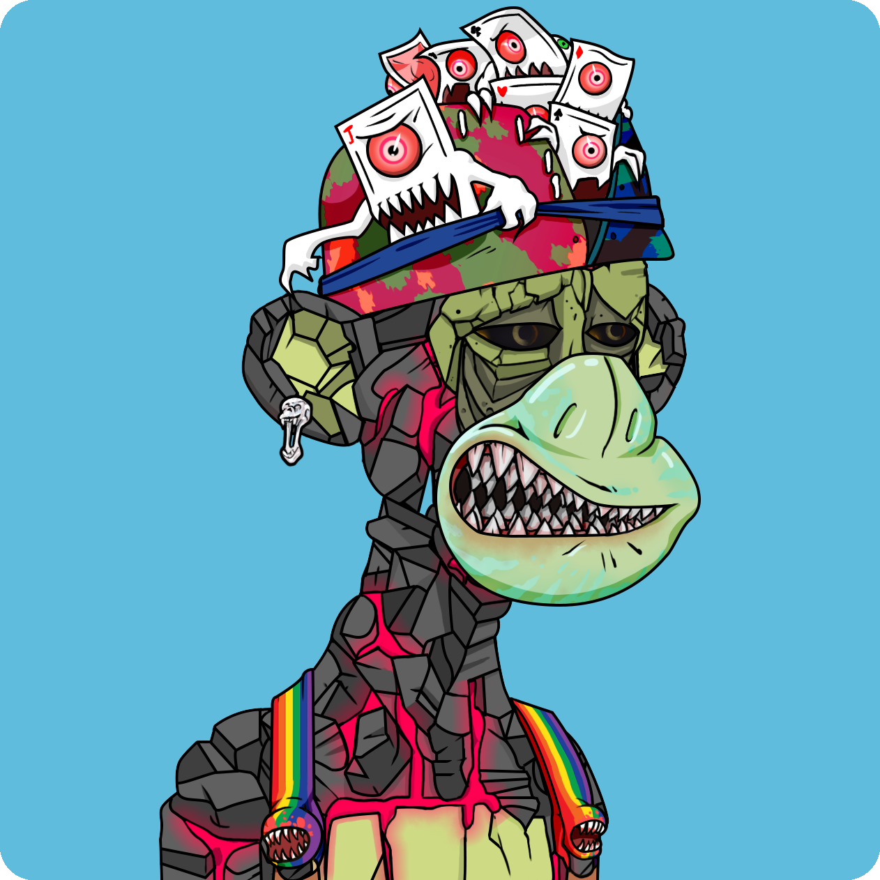 Yuga Labs - Mutant Ape Yacht Club - NFT # 19816