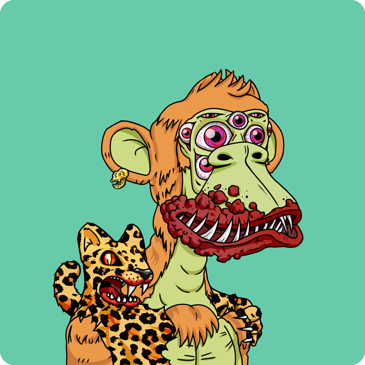 Yuga Labs - Mutant Ape Yacht Club - NFT # 18188