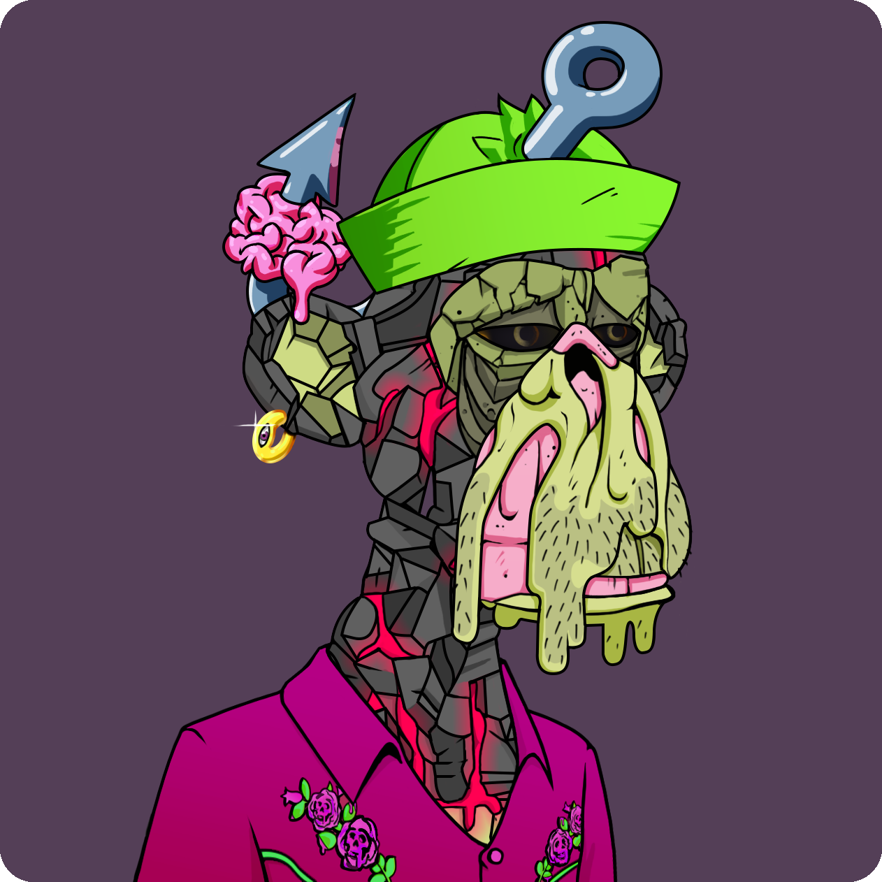 Yuga Labs - Mutant Ape Yacht Club - NFT # 24294