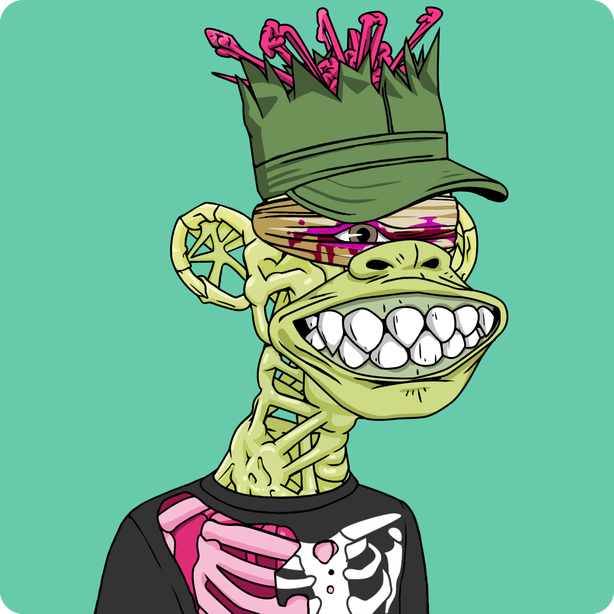 Yuga Labs - Mutant Ape Yacht Club - NFT # 13942