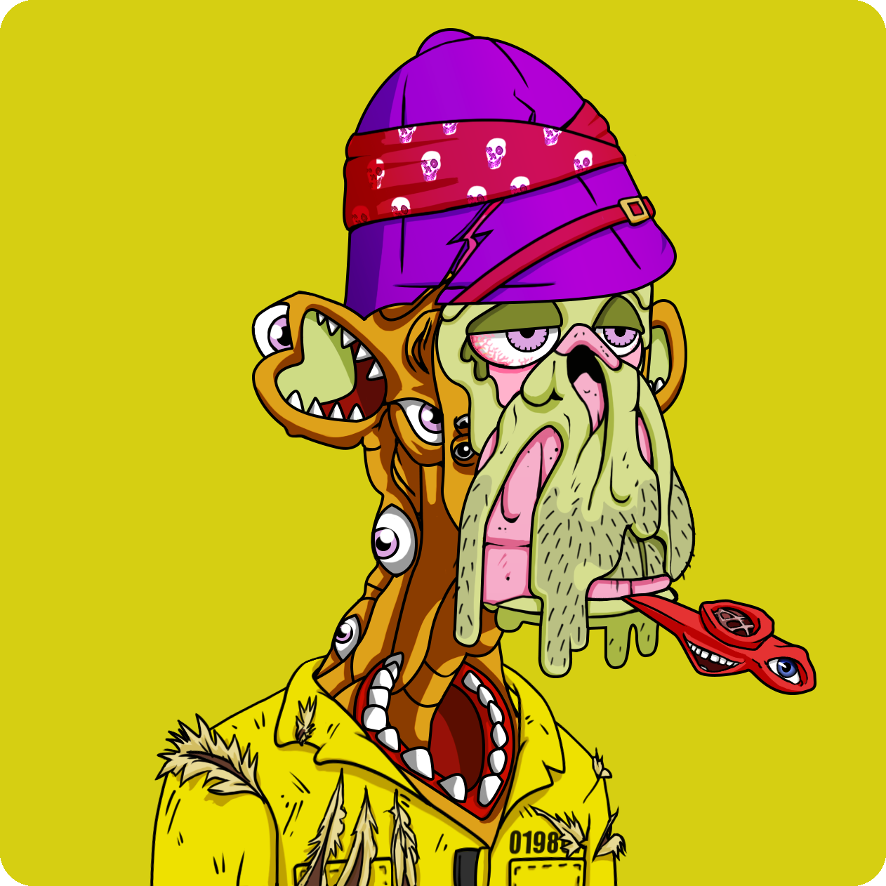 Yuga Labs - Mutant Ape Yacht Club - NFT # 5132